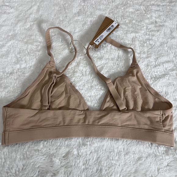Skims Women's Fits Everybody Triangle Bralette Clay Tan BR-TRI-2024 Small NWT - Picture 5 of 9